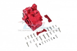 GPM MAKX012 ALUMINUM FRONT GEAR BOX  1/5 ARRMA RC 4WD KRATON 8S BLX MONSTER TRUCK -ARA110002T1/T2 - RED - MAKX012-R