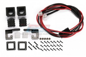 GPM RACING ZSP053-BK SCALE ACCESSORIES: SPOTLIGHT FOR CRAWLERS （TYPE A） - ZSP053-BK