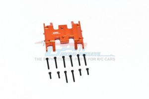 GPM RACING SCX24038B ALUMINUM LOWER GEAR COVER AXIAL RACING 1/24 4WD SCX24 - SCX24038B-OR