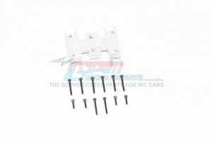 GPM RACING SCX24038B ALUMINUM LOWER GEAR COVER AXIAL RACING 1/24 4WD SCX24 - SILVER - SCX24038B-S