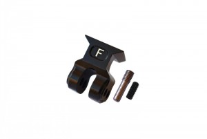 GPM MAKS015F ALUMINUM FRONT SUSPENSION LINK STABILIZER ARRMA 1/10 4WD KRATON 4X4 4S BLX ARA102690 - BLACK - MAKS015F-BK