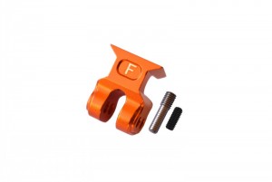 GPM MAKS015F ALUMINUM FRONT SUSPENSION LINK STABILIZER ARRMA 1/10 4WD KRATON 4X4 4S BLX ARA102690 - ORANGE - MAKS015F-OR