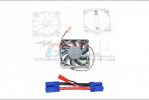 GPM MAKS018FAN ALUMINUM MOTOR HEATSINK WITH COOLING FAN ARRMA 1/10 4WD KRATON 4X4 4S BLX ARA102690 - MAKS018FAN-S
