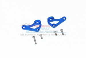 GPM ALUMINUM FRONT BODY POST MOUNT AXIAL RACING 1/10 4WD SCX10 III JEEP WRANGLER RUBICON JLU AXI03007 - BLUE - SCX3201FB-B