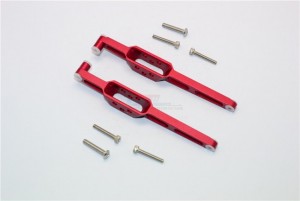 GPM MYT014L ALUMINIUM REAR LOWER CHASSIS LINK  PARTS AXIAL 1/18 YETI JR - Red - MYT014L-R