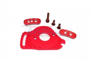 GPM SLA018ABLCG ALLOY  FIXED GEAR ADAPTER MOTOR HEATSINK MOUNT SLASH 4X4 LOW CG 68086-21 - SLA018ABLCG-R