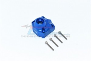 GPM CP012A ALUMINUM FRONT / REAR GEARBOX COVER AXIAL 1/10 RC 4WD CAPRA 1.9 UNLIMITED TRAIL BUGGY - BLUE - CP012A-B