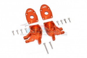 GPM SCX3021 ALUMINUM FRONT KNUCKLE ARMS AXIAL RACING SCX10 III / CAPRA 1.9 UNLIMITED - SCX3021-OR