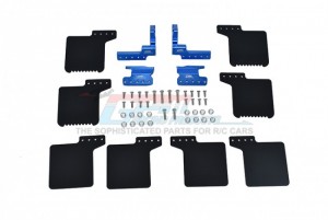 GPM SCX3ZSP10 SCALE ACCESSORIES: MUD FLAP FOR AXIAL RACING SCX10 III JEEP ROCK CRAWLER - SCX3ZSP10-B