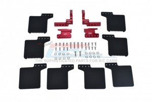 GPM SCX3ZSP10 SCALE ACCESSORIES: MUD FLAP FOR AXIAL RACING SCX10 III JEEP ROCK CRAWLER - SCX3ZSP10-R
