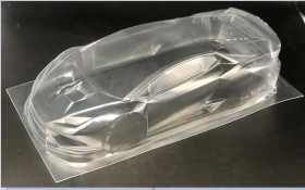 3RACING BDY-LBG LBG Unpaint Clear Body Set 260mm Wheelbase 1/10 RC Car - BDY-LBG