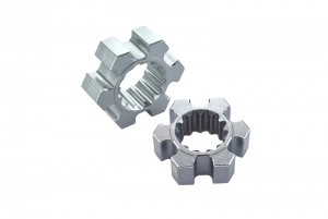 GPM TXM010/10MM ALUMINIUM WHEEL HEX (10MM THICKNESS) FOR 6S TRAXXAS XMAXX 6S 8S MONSTER - Silver - TXM010/10MM-S