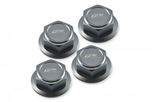 GPM MAKX005 ALUMINUM WHEEL LOCK ARRMA 1/5 4WD RC KRATON 8S BLX MONSTER TRUCK - GUN SILVER - MAKX005-GS