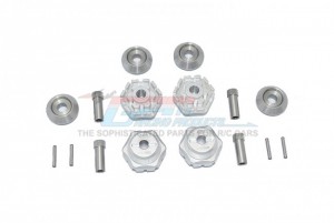 GPM TXMS10/+10/2 ALUMINUM WHEEL HUB HEX +10mm TRAXXAS 1/10 4WD MAXX MONSTER TRUCK 89076 - TXMS10/+10/2-S