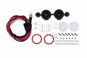 GPM ZSP058 SCALE ACCESSORIES: RC CAR BUMPER SPOTLIGHT FOR CRAWLERS FOR CRAWLERS TRAXXAS TRX-4 TRX-6 AXIAL SCX10 III - ZSP058-R