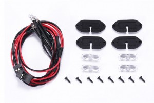 GPM SCX3ZSP12 SCALE ACCESSORIES: RC CAR CHASSIS LIGHTS FOR AXIAL RACING SCX10 III ROCK CRAWLER - SCX3ZSP12-OC
