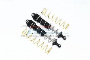GPM MAKX177F ALUMINUM FRONT THICKENED SPRING DAMPERS 177mm ARRMA 1/5 KRATON 8S BLX - BLACK - MAKX177F-BK-S