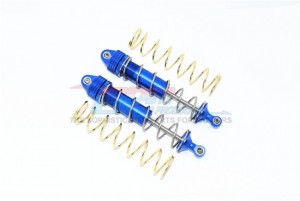 GPM MAKX187R ALUMINUM REAR THICKENED SPRING DAMPERS 187mm ARRMA 1/5 KRATON 8S BLX - BLUE - MAKX187R-B-S