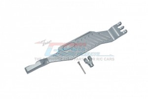 GPM HS0126 ALUMINUM BATTERY HOLD-DOWN 1/10 4WD HOSS 4X4 VXL 3S 90076-4 - GUN SILVER - HS0126-GS