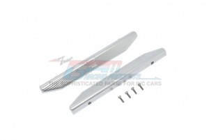 GPM HS014L ALUMINUM CHASSIS NERF BARS LONGER VERSION 1/10 4WD HOSS 4X4 VXL 3S 90076 - SILVER - HS014L-S