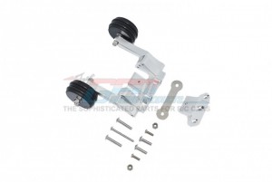 GPM HS040R ALUMINUM REAR ADJUSTABLE WHEELIE 1/10 4WD HOSS 4X4 VXL 3S 90076 - SILVER - HS040R-S