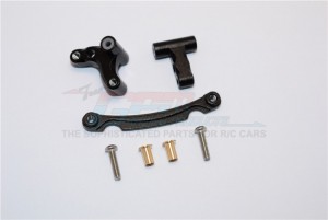 GPM MYT048 ALUMINUM STEERING ASSEMBLY AXIAL 1/18 YETI JR BUGGY - Black - MYT048-BK
