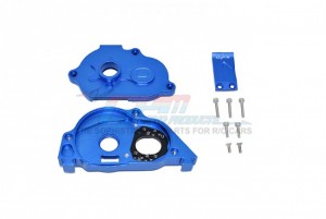 GPM MAKS038 ALUMINUM REAR GEAR PROTECTION MOTOR MOUNT ARRMA 1/10 4WD KRATON 4X4 4S BLX ARA102690 - BLUE - MAKS038-B