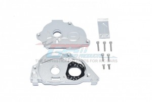GPM MAKS038 ALUMINUM REAR GEAR PROTECTION MOTOR MOUNT ARRMA 1/10 4WD KRATON 4X4 4S BLX ARA102690 - SILVER - MAKS038-S