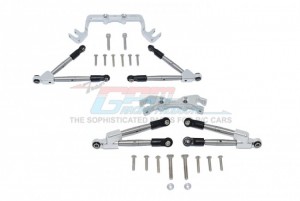 GPM HS049FR ALUMINUM FRONT & REAR TIE RODS WITH STABILIZER TRAXXAS 1/10 4WD HOSS 4X4 VXL 3S - HS049FR-S