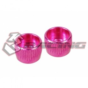 3RACING SAK-F20/PK Aluminium Battery lock Nut  1/10 RC Sakura FF FWD Car - SAK-F20/PK