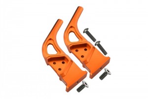 GPM MAI040RB ALUMINUM REAR WING MOUNT ARA320519 ARRMA 1/7 INFRACTION / LIMITLESS  6S BLX - ORANGE - MAI040RB-OR