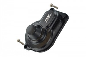 GPM LM038GCA ALUMINUM REAR MAIN GEAR COVER LOS211016 LOSI 1/18 2WD MINI-T 2.0 - BLACK - LM038GCA-BK