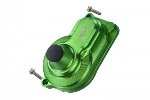 GPM LM038GCA ALUMINUM REAR MAIN GEAR COVER LOS211016 LOSI 1/18 2WD MINI-T 2.0 - GREEN - LM038GCA-G