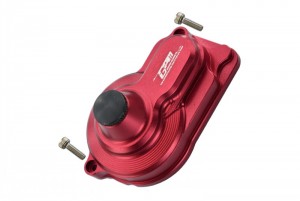 GPM LM038GCA ALUMINUM REAR MAIN GEAR COVER LOS211016 LOSI 1/18 2WD MINI-T 2.0 - RED - LM038GCA-R