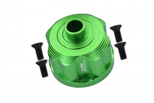GPM MAKX011 ALUMINIUM FRONT / REAR DIFF CASE ARA310937 ARRMA 1/5 4WD OUTCAST / KRATON 8S - GREEN - MAKX011-G