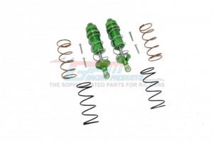 GPM MAKS107F ALUMINUM FRONT THICKENED SPRING DAMPERS 107mm ARRMA 1/10 4WD KRATON 4X4 4S BLX ARA102690 - GREEN - MAKS107F-G-S