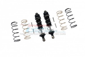 GPM MAKS120R ALUMINUM REAR THICKENED SPRING DAMPERS 120mm ARRMA 1/10 4WD KRATON 4X4 4S BLX ARA102690 - BLACK - MAKS120R-BK-S