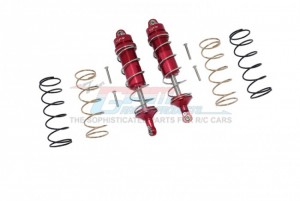 GPM MAKS120R ALUMINUM REAR THICKENED SPRING DAMPERS 120mm ARRMA 1/10 4WD KRATON 4X4 4S BLX ARA102690 - RED - MAKS120R-R-S