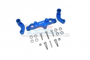GPM MAKX048B ALUMINUM STEERING ARMS ARRMA 1/5 KRATON 8S / OUTCAST 8S BLX - BLUE - MAKX048B-B