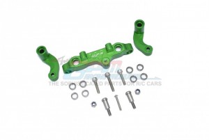 GPM MAKX048B ALUMINUM STEERING ARMS ARRMA 1/5 KRATON 8S / OUTCAST 8S BLX - GREEN - MAKX048B-G