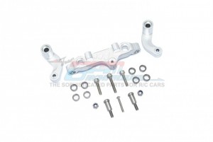 GPM MAKX048B ALUMINUM STEERING ARMS ARRMA 1/5 KRATON 8S / OUTCAST 8S BLX - SILVER - MAKX048B-S