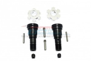 GPM TXM8170N/JT HARDEN STEEL #45 FRONT/REAR CVD JOINT W/ ALUMINUM WHEEL HUB HEX TRAXXAS 1/5 ELECTRIC 4WD X-MAXX 8S MONSTER TRUCK - TXM8170N/JT-S