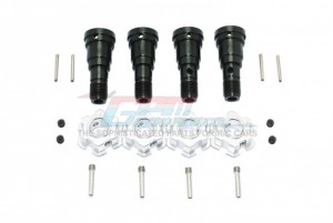 GPM TXM8170N/JT2 HARDEN STEEL #45 FRONT/REAR CVD JOINT W/ ALUMINUM WHEEL HUB HEX TRAXXAS 1/5 ELECTRIC 4WD X-MAXX 8S MONSTER TRUCK - TXM8170N/JT2-S