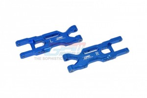 GPM LM056 ALUMINUM REAR LOWER ARMS TEAM LOSI 1/18 2WD MINI-T 2.0 STADIUM TRUCK LOS01015 - BLUE - LM056-B