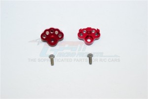 GPM MYT054M ALUMINUM REAR LINKS STABILIZERS AXIAL 1/18 YETI JR - Red - MYT054M-R