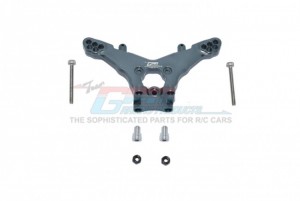 GPM LM030 ALUMINUM REAR DAMPER TOWER TEAM LOSI 1/18 2WD MINI-T 2.0 STADIUM TRUCK LOS01015 - GUN SILVER - LM030-GS