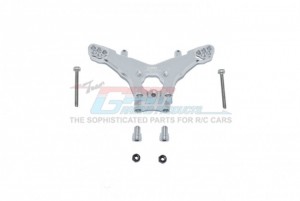 GPM LM030 ALUMINUM REAR DAMPER TOWER TEAM LOSI 1/18 2WD MINI-T 2.0 STADIUM TRUCK LOS01015 - SILVER - LM030-S