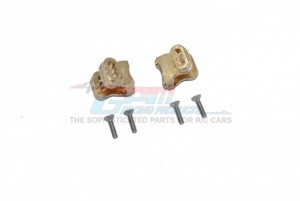 GPM TRX4009X-OC BRASS REAR AXLE MOUNT SET FOR SUSPENSION LINKS 1/10 TRAXXAS TRX-4 CRAWLER - TRX4009X-OC