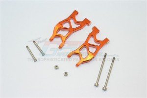 GPM MYT055 ALUMINUM FRONT ARMS  AXIAL 1/18 YETI JR - MYT055-OR