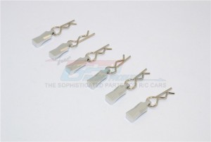 GPM BCM004M BODY CLIPS ALUMINIUM MOUNT FOR 1/10 1/8 - BCM004M-S